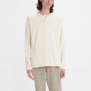 Levi's Long Sleeve Jersey Henley T-shirt L